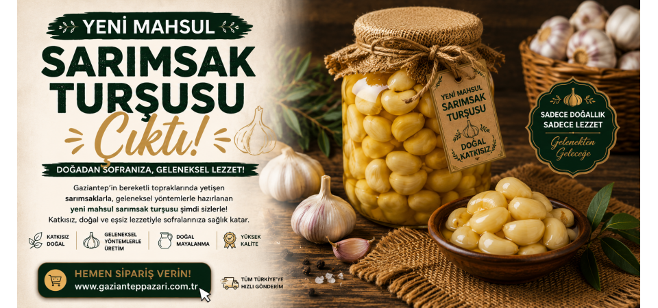 Sarımsak Turşusu
